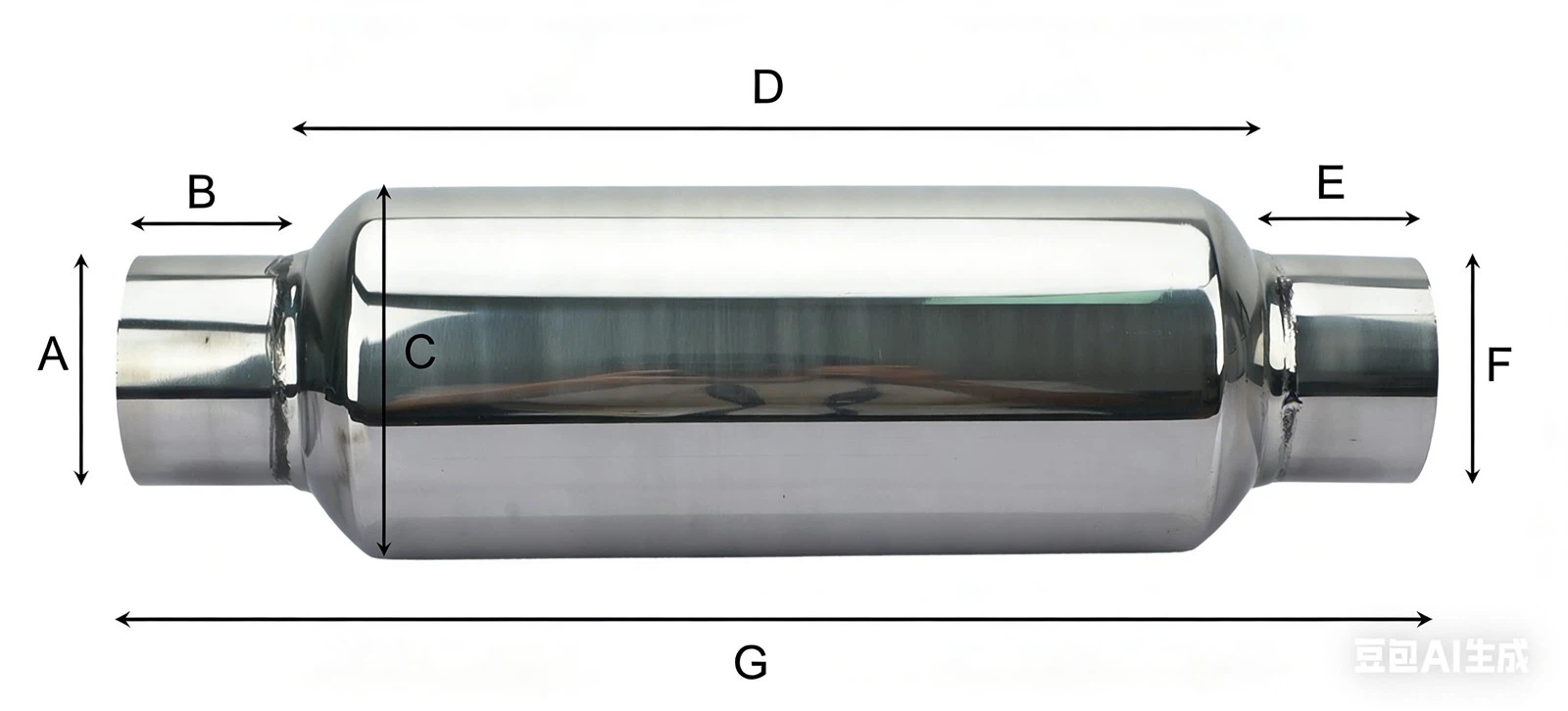 Straight Through Muffler Straight Through Muffler